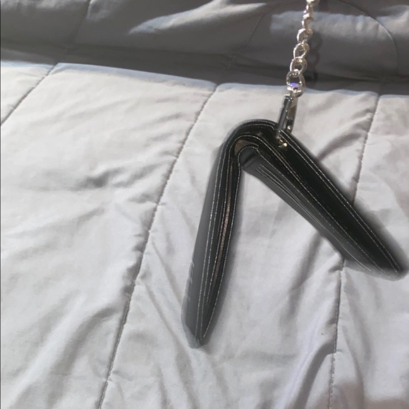 Black Wallet with Chain - Picture 8 of 8